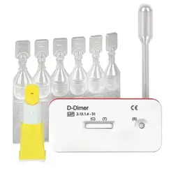 CLEARTEST D-Dimer zur Anzeige einer Fibrinolyse D-Dimer, 10 Teste