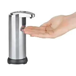 Table Soap and disinfectant dispenser with infrared sensor, 250 ml 