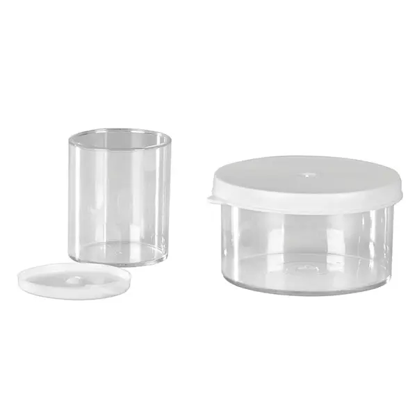 Universal container with snap-on lid 