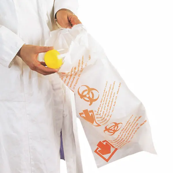 Sterilisable rubbish/sample bags Heat resistant up to 140 °C

 | 600 x 760 mm