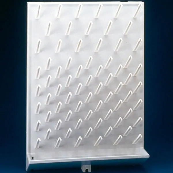 Drying stand Drying stand, with 72 peg, 450 x 630 x 110 mm,
Size of pegs  Ø15 x 95 mm