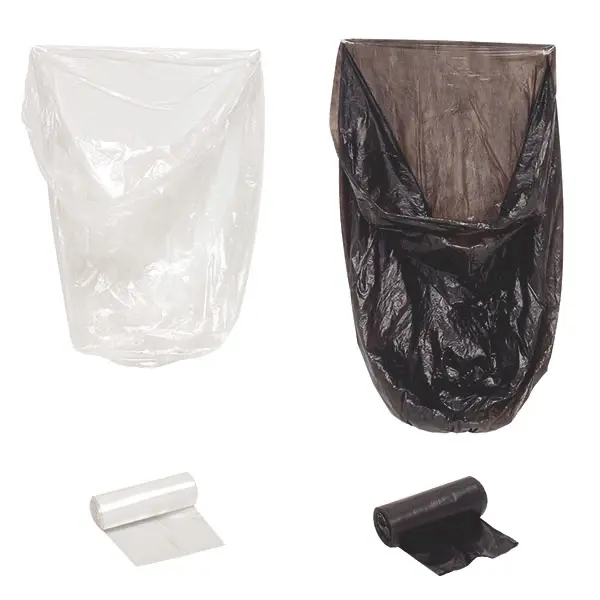 ldpe rubbish bags 16 l | transparent | 390 x 500 mm