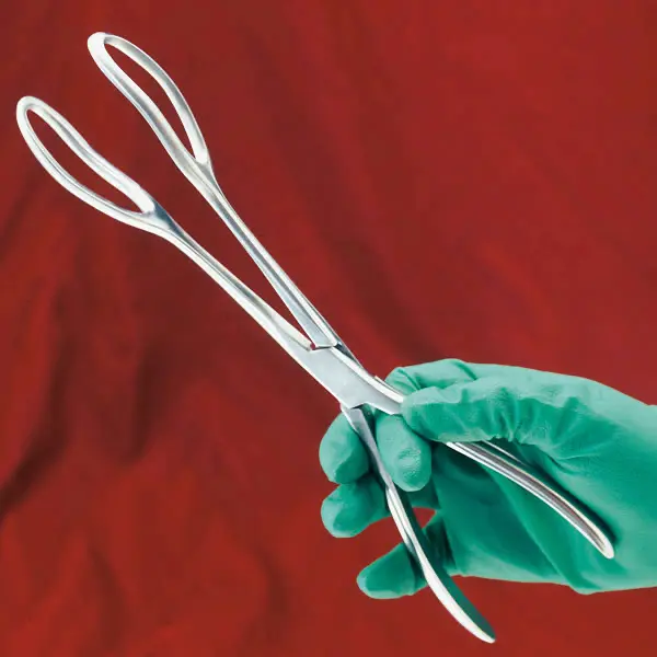 Niemand canine obstetric forceps 