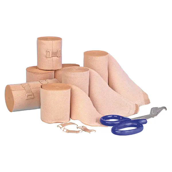 Servocomp Elast, short-stretch bandage Loose in carton | 8 cm x 5 m | 100 pcs.