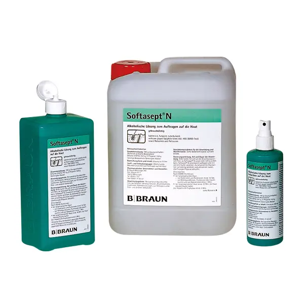 Softasept N farblos | 250 ml pump-spray | 20 pcs.