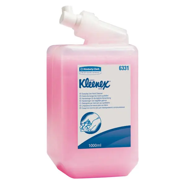 Kleenex Normale Waschlotion pink, parfümiert | 1000 ml