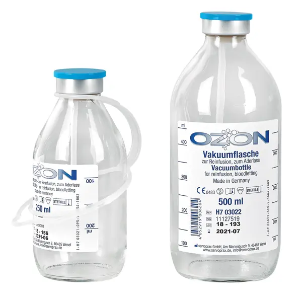 Ozone vacuum bottle 250 ml