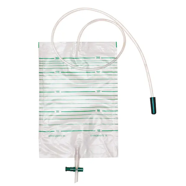 DCT Urine bag 2 litre Non-sterile Urine bag, with backflow valve and T-Tab drainage outlet. | 200 pcs.