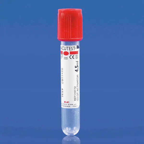 Vacutest tubes 13 x 75 mm | red
