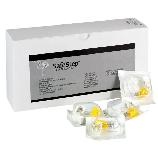 Safestep Safety-infusion-set, Huber 