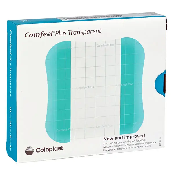 Comfeel Plus Hydrokolloidverband Coloplast Comfeel Plus Transparent | 5 x 7 cm | 32 x 10 Stück