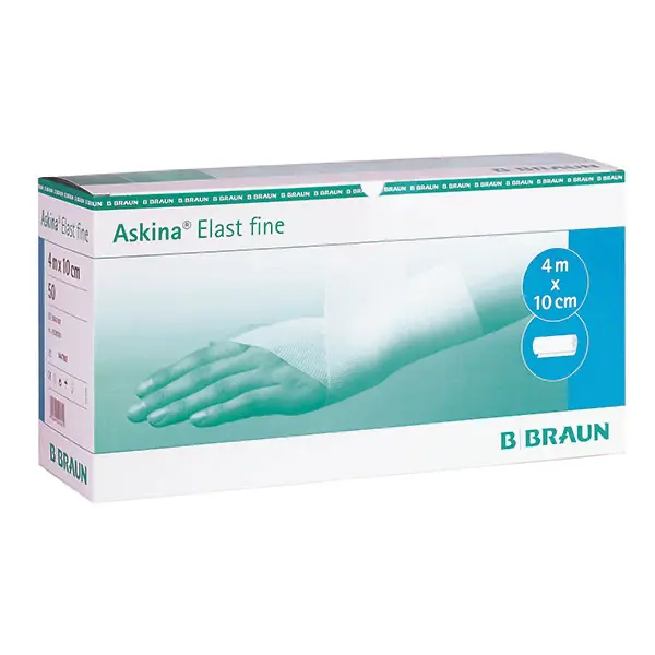 Askina Elast Fine B.Braun 10 cm x 4 m | 250 pcs. | loose in carton