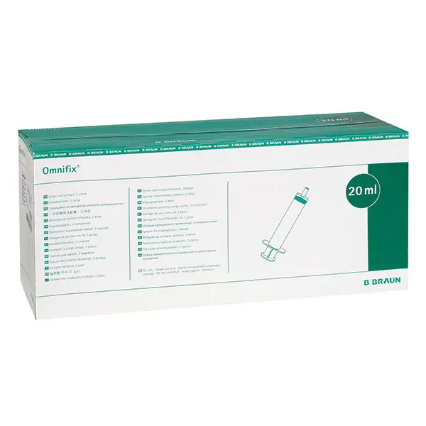 Omnifix Disposable Syringes 20 ml | Disposable syringes, 3-piece