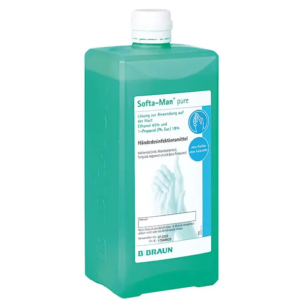 Softa-Man pure 1000 ml Spenderflasche | 10 Flaschen