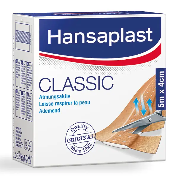 Hansaplast Classic BDF 8 cm x 5 m | 20 Stück