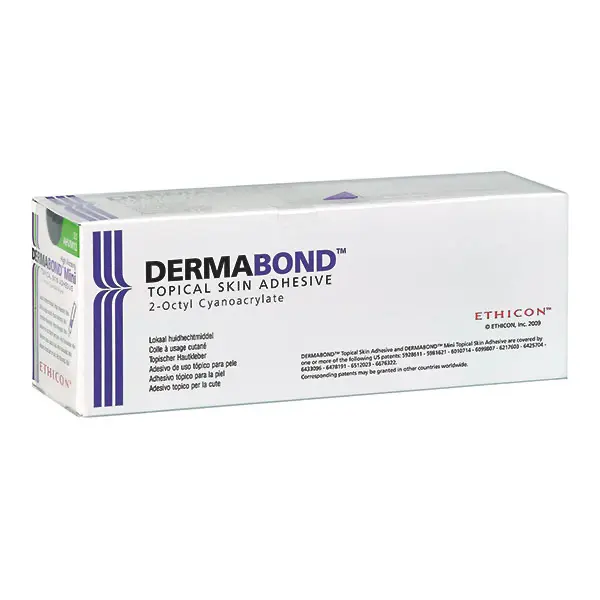 Dermabond Topical Skin Adhesive, Ethicon Ampoules with 0,35 ml each