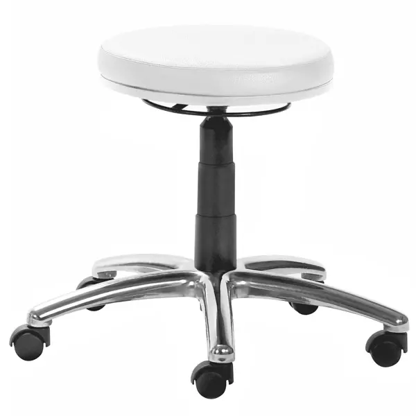 Comfort swivel stool Conference polar white 