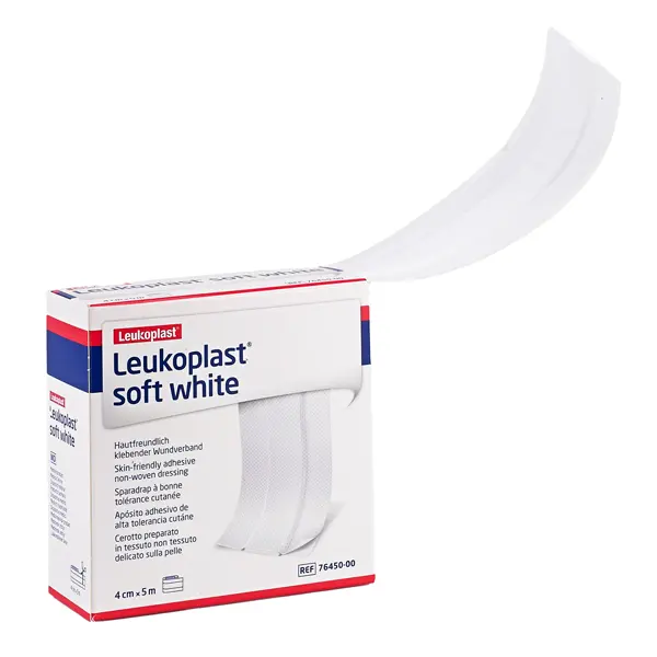 Leukoplast Soft white Wundschnellverband BSN 4 cm x 5 m | 50 Stück