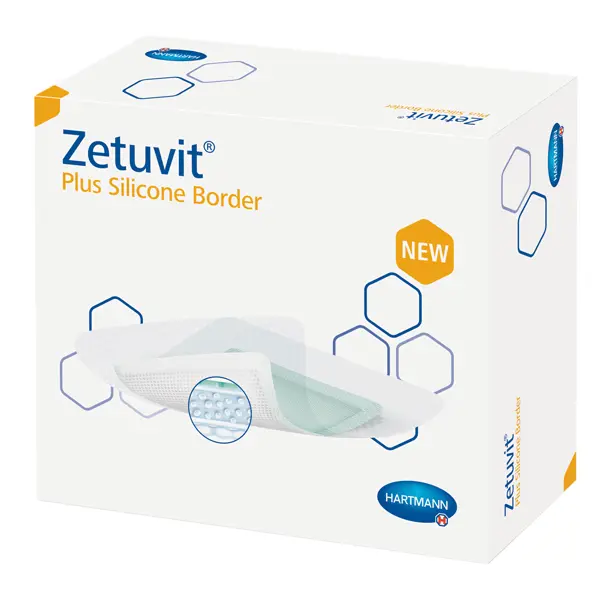 Zetuvit Plus Silicone Border Hartmann 