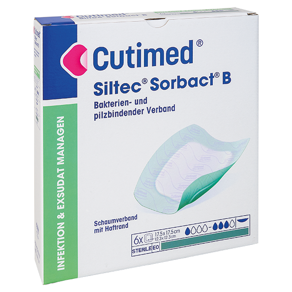 Cutimed Siltec Sorbact B BSN 