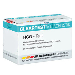 Cleartest HCG - Schwangerschafts-Teststreifen 