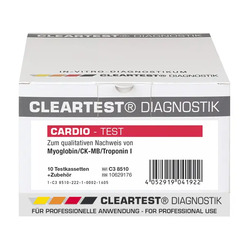 CLEARTEST Cardio Myoglobin/CK-MB/Trop I 